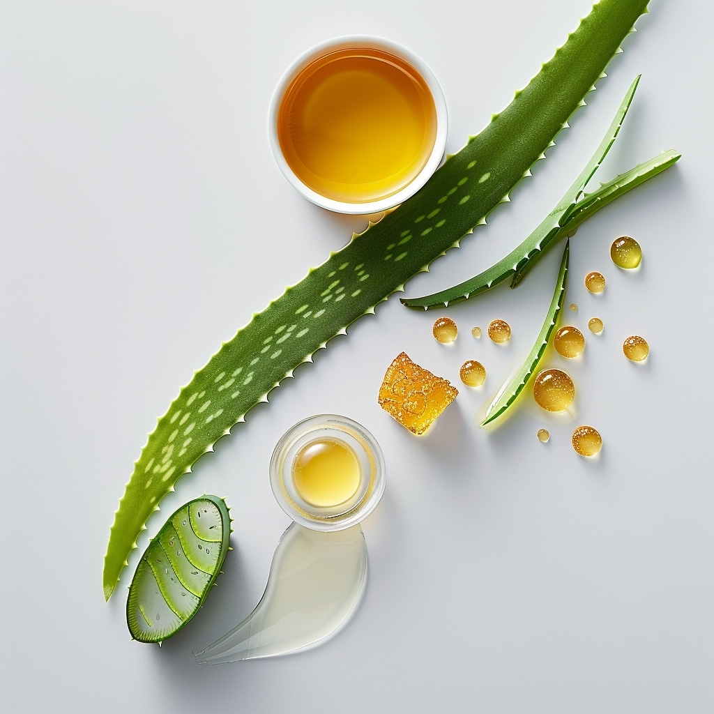 Masque hydratant à l’aloe vera et au miel